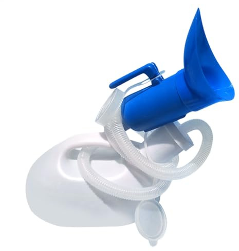 Generisch Orinatoio portatile da uomo – 2000 ml con coperchio e manico | – caso di emergenza da viaggio | Pratico, igienico, leggero, universale per donna, impermeabile, facile da pulire, accessorio