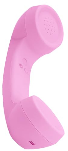 Telefono cellulare senza fili retrò portatile di tipo C auricolare elegante classico design robusto facile da usare, ricevitore telefonico affidabile pratico dispositivo quotidiano | pratico