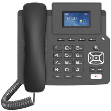 Muuookka Telefono IP di Rete Fisso Voip Wireless A Doppio Modo 4G Full Network WiFi per Ufficio Aziendale.