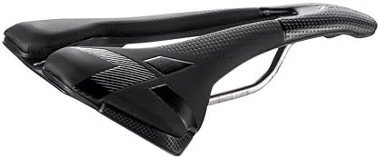 Selle Italia X-LR TI 316 Superflow - Sella Bici Off-Road, Mountain Bike, Bicicletta Fuoristrada, Foro Anatomico e Imbottitura Doppia Intensità - Taglia L3, Nero