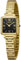 Lola Rose Orologio da donna in onice nero con cinturino in acciaio inossidabile oro rosa, oro, Oro, Bracciale