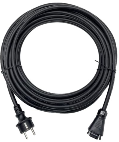 Schuko-Kabel für Balkonkraftwerk/Mikrowechselrichter BC05 auf Schuko-Stecker – kompatibel mit Hoymiles HMS-Serie & HiFlow, Growatt NEO-Serie, 5 m, UV-beständig, robust