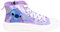 Disney Stitch Scarpe per Ragazze, Stitch Sneakers Alte Olografiche, Taglia EU 32