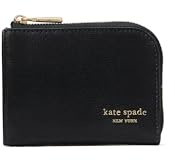 Kate spade new york Devin Saffiano Geldbörse aus Leder, Schwarz
