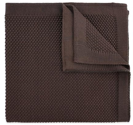 THE GENTS LAB Herren Strick Einstecktuch aus 100% weichem Polyester | über 20+ Farben