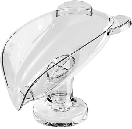 Jabonera con Ventosa - Jabonera con Ventosa, Funda para Barra de jabón | Drenaje Organizador de baño de, Plato de succión Fuerte Superficies Lisas Diseño Compacto