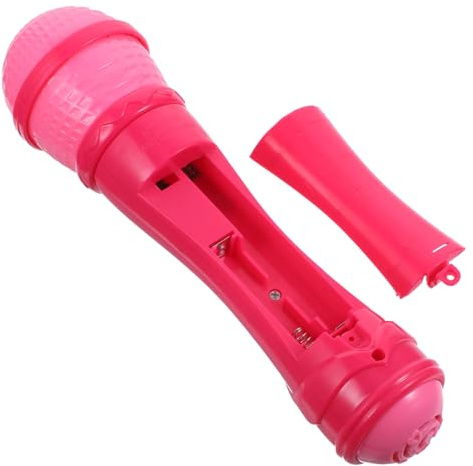 ZUNOXAZ Microfono Karaoke per Ragazzo Ragazza Amplificatore Vocale, Gioco Musicale Educativo in Abs Sicuro, per Festa e Apprendimento Musicale Colore Casuale