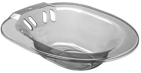 Anneome Sitzbadewanne für Toilette mit Anti überlauf Löchern Ergonomisches Sitzbad Becken für Schwangere und Patienten Leicht zu Reinigen Breite Kante gegen Verschütten für Postpartale