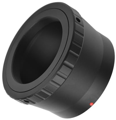 Yctze T2-M4/3 Anello Adattatore per Montaggio Obiettivo in Metallo T/T2 Adattatore per Obiettivo di Ricambio per DMC-G1/DMC-GH1/DMC-GF1 per Fotocamere EP1/EP2/EPL1 Micro 4/3 Mount