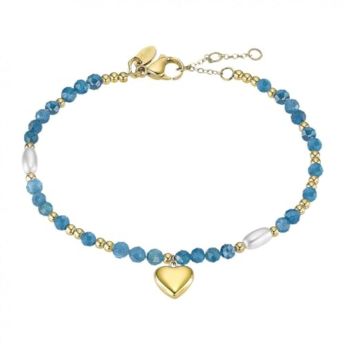 Lotus Style Pulsera Sra.CHA-PERL.AZCL