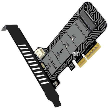 Scheda PCIe USB Adattatore Disco Rigido 64 Gbps | Scheda USB Interna per PC per Rete Cablata Desktop PC e Postazione di Lavoro Controllore