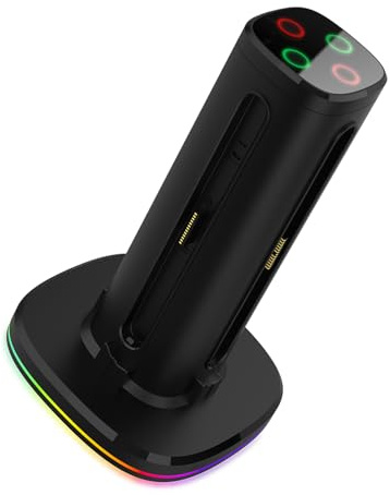 Four Slot Charging Stand Charging Consoles Dock Holder Compatible for NS 2 Dock Station Stand Handheld Game Console