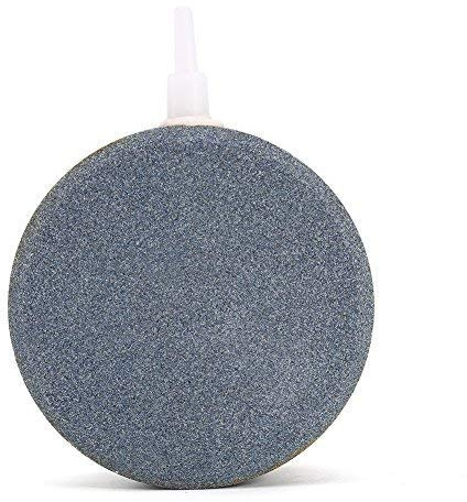 Fdit 80mm Luftstein Scheibe, Aquarium Teich keramische Luftstein Diffusoren für Aquarium, Aquarium, Pumpe und Hydroponik MEHRWEG VERPACKUNG
