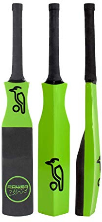 KOOKABURRA Bate de práctica de Campo críquet, Unisex, Negro y Verde, Talla única