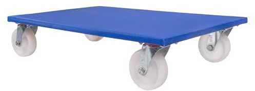 BB-Verpackungen 1x Profi-Möbelroller BIG 500kg 800 x 500 x 165 mm (1 Stück) | extrem stabil, wendiges Rollbrett, Antirutschbelag Transportroller und spurloses Rollverhalten