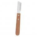 Qcwwy Couteau à plumer pour Chien, Couteau à dénuder Professionnel pour Chien, Outil de toilettage pour droitier