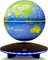 Globe à lévitation, Globe à lévitation magnétique Carte du monde Lampe boule flottante Décoration de bureau avec base lumineuse LED, Décoration maison
