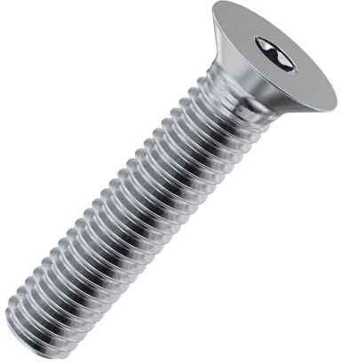 Accu - M2 x 5 mm T6 Torx Senkkopfschrauben (ISO 14581) – Marine-Edelstahl (A4) (100 Stück)