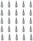 Sport-Thieme Spikes für Startblock Super | 25er Set | Einfacher Austausch | Witterungsfest | Für Leichtathletik Wettkampf | Rot | Ersatzspikes Startblock