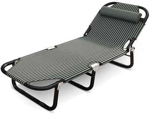 WANGCEPLSD Feldbett, Camping Bett, Reisebett Erwachsene, Foldable Bed für Erwachsene Zum Ausruhen Im Innenbereich, Wandern, Am Strand Im Freien, Am Pool(Small)