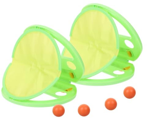 Happyyami Wurf Und Fangball Outdoor-Spiel Strandspielzeug Paddelball Lustiges Interaktives Spielzeug Für Junge Mädchen Fördert Hand-Auge-koordination Und Motorik
