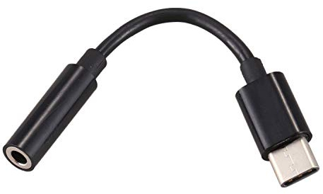 Persistence Adaptateur de Câble pour Prise Casque/Écouteur USB C à 3.5Mm,Connecteur Aux Casque Audio Stéréo Type C 3.1 Mâle Port à 3.5Mm pour Moto Z, Leeco Le S3/2 Pro et Plus