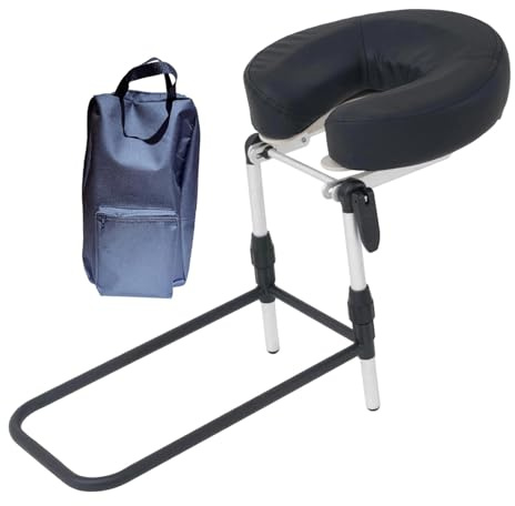 Ｚｉａｌｏｆｉ Kit de massage pour matelas à plat, hauteur réglable, récupération post-opératoire pour spa, Noir