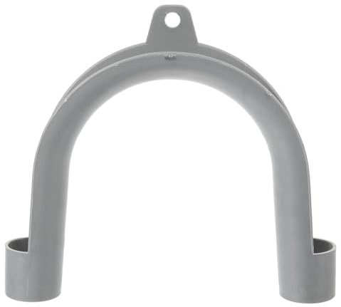 COOLHIYA Washing Machine Drain Hose Holder Hook with U-Shape Design Plastic Washer Drain Hose Guide Clip Prevents Slipping for Secure Installation