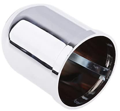 Sharplace Car Trailer Caravan Tow Bar Ball Protective Cover 50mm Cap, Chrome, 50mmx70mm