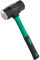 Extra Large Club Hammer 3 LB/ 1350 Grams with 2K fibreglass Handle from WIESEMANN 1893 | Enforce Series | Forged and Induction Hardened Hammer Head | 81253