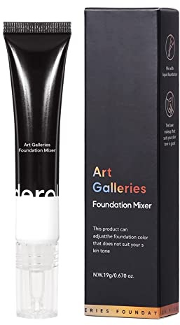 Ofanyia Liquid Foundation Mixer, Mixer de Fond de Teint, Correcteur de Teinte, Long Lasting, Silky-Smooth, Blendable, 01#Ghost White