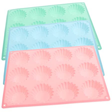 ABOOFAN 3piezas Molde Para Galletas Molde Para Galletas Para Hornear Dulces Para Bricolaje Para Hornear Muffins