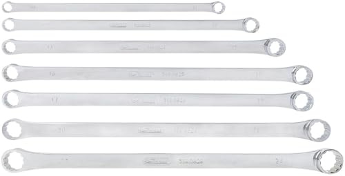 KS Tools Chromeplus Doppel-Ringschlüssel-Satz, XL, 7-tlg
