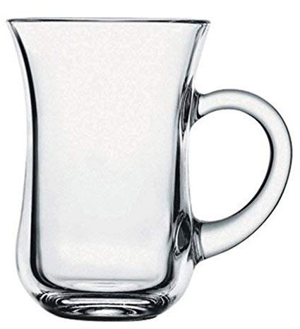 Keyif - Juego de vasos de té turco con asas (6 unidades)