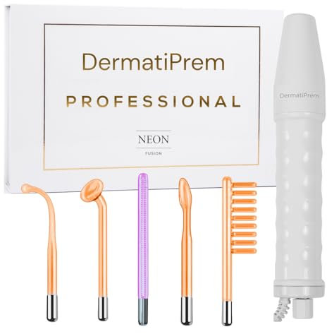 DermatiPrem High Frequency Wand - Skin Therapy Machine