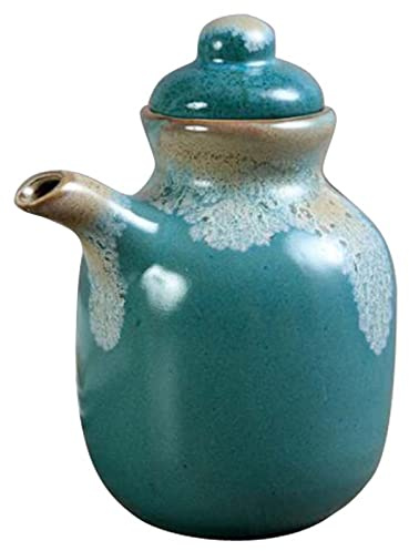 ZEALMAX Chinesische japanische Keramik Öltopf, Saucenflasche, Gewürzflasche, Gewürzflasche, Essigflasche, B