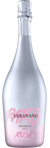 Vera Wang Rose - Sparling Rose Wine | Romance In A Bottle, Light And Crisp | A Delicate And Refreshing Sparkling Wine From Italy | 11.5% ABV | Perfect for Celebrating Life's Special Moments in Style