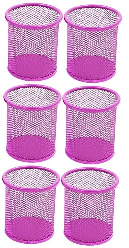 EXCEART Stift-Organizer 6 Stk Buntstifte Notizbuch Stifthalter Violett Kind Bleistifthalter
