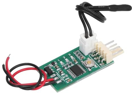 Lüfter Temperaturregler, DC 12V PWM PC CPU Lüfter Temperatursteuerung Geschwindigkeitsregler CPU Alarm Modul Lüftertemperaturregler Für PC-Lüfteralarm