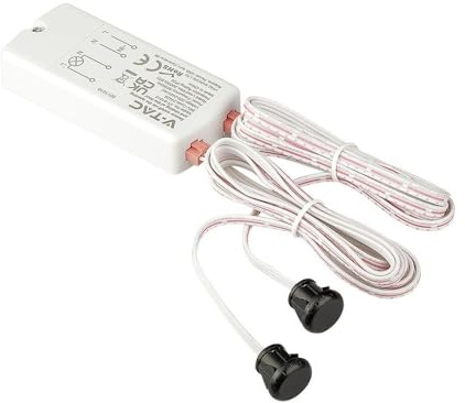 V-TAC Rilevatore di movimento IP20, bianco