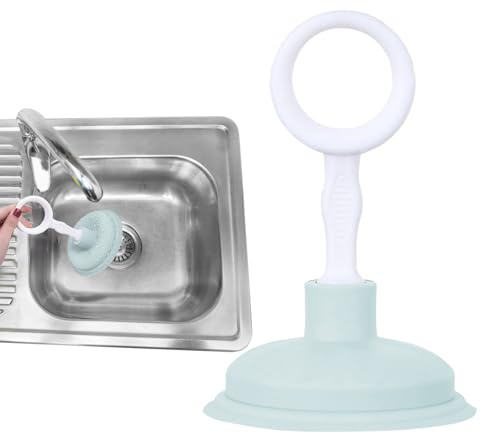 SLIDE PLUNGER - Powerful Sink & Tub Unlock Tool | Compact Mini Drain Cleaner for Bathroom & Kitchen | Handheld Sinks, Bathtubs & Drains Remover |
