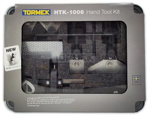 Tormek HTK-1006 Hand Tool Kit - Sharpening Kit for Tormek Sharpening Systems – Knife Sharpener/Axe Sharpener - (SC-60 Scissors Jig Included!)