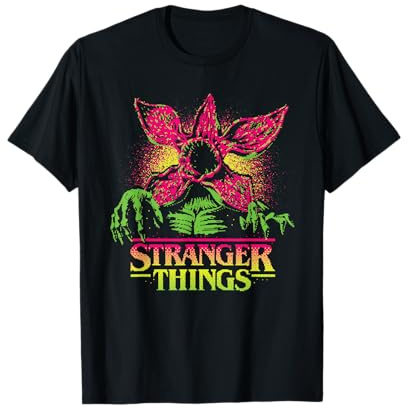 Stranger Things Neon Demogorgon T-Shirt
