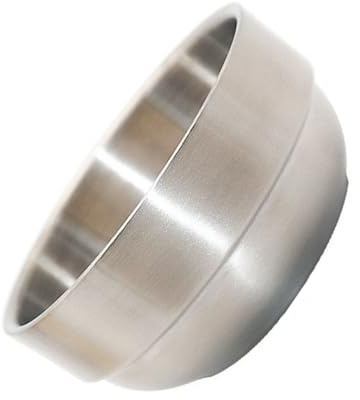 Alipis per Rasatura in Acciaio Argento per Sapone da Barba con Schiuma Densa per Pelli Sensibili e Cura del Viso Uomo