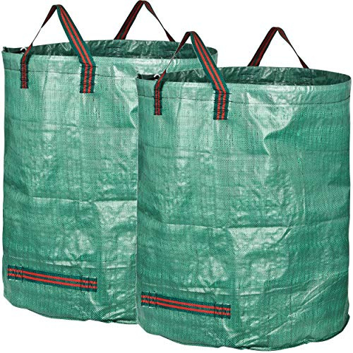 GardenMate - 2 bolsas de jardín (400 L, irrompibles)