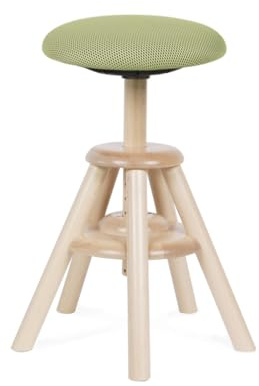 BALIMO Wood Bewegungshocker - Sitztrainer aus Holz - Beweglich sitzen