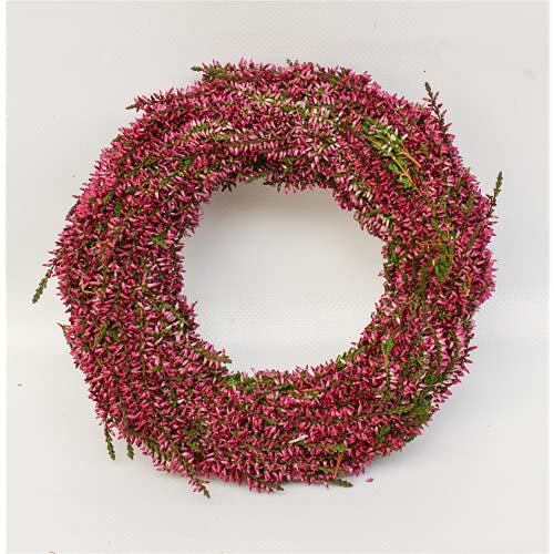 Erika Kranz/Türkranz, frisch gebunden - aus Eber`s Floristikwerkstatt - S = 18 cm