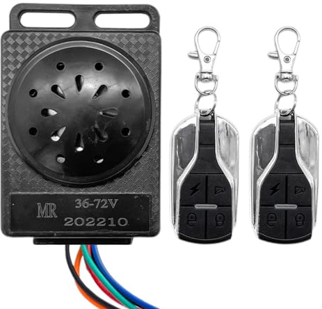 Système d'alarme pour vélo électrique, Alarme antivol pour vélo - Dispositif antivol pour Scooter électrique - Dispositif de Scooter électrique, Alerte de Moto par Vibration, Kit de sécurité