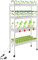 chennnls Hydroponic Site Grow Kit con 108 macetas, 4 niveles con bomba de agua, sistema de cultivo hidropónico de tubos de PVC de grado alimenticio para casa, balcón, jardín, balcón