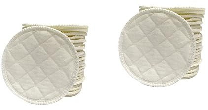 GARVALON 24stücke Waschbare Wiederverwendbare Stillpads Aus Öko-baumwolle Ultra Absorbierende Auslaufsichere Stilleinlagen Für Stillende Mütter Komfortable Bh-einsätze